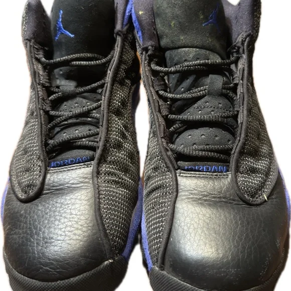 Jordan Kids Sneakers Black and Blue - Picture 2 of 5